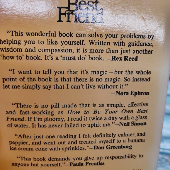 How to Be Your Own Best Friend by Mildred Newman Bernard Berkowitz Vtg PB 1976 - Picture 6 of 15